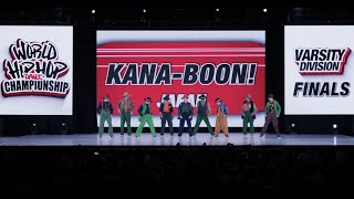 Kana-Boon! - Japan | Varsity Division Gold Medalist | 2023 World Hip Hop Dance Championship Resimi