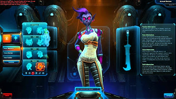 WildStar Character Creation - Mordesh Female