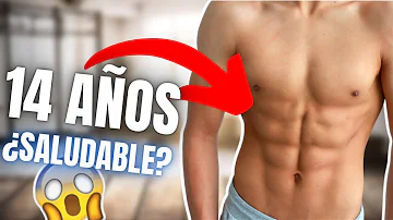 ¿A qué edad se puede tener un six-pack?