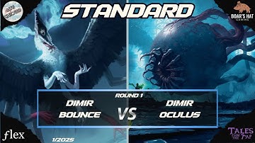 Dimir Bounce VS Dimir Oculus [MTG Standard Round 1]