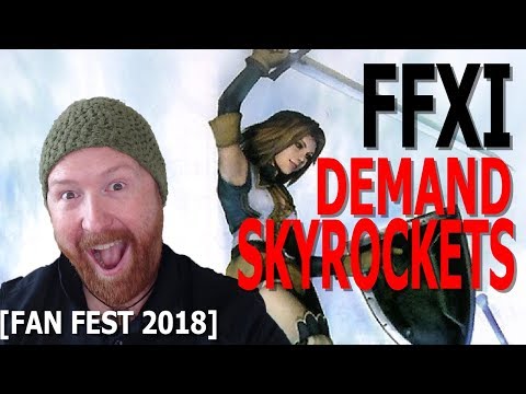 FFXI Demand Skyrockets, & FFXIV Free Login Campaign Is Back [FanFest 2018]