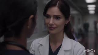 New Amsterdam 4X05 Lauren And Leyla Loggerheads And No Kiss