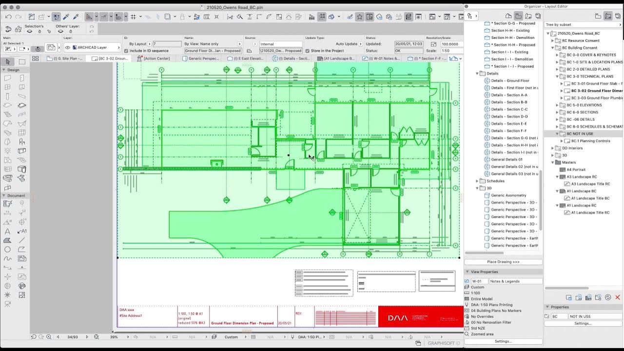 ARCHICAD ARCHITECTURE KEYNOTES Recycle layout sheets YouTube