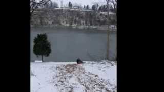 Herrington Lake -Sledding and Snow Angels