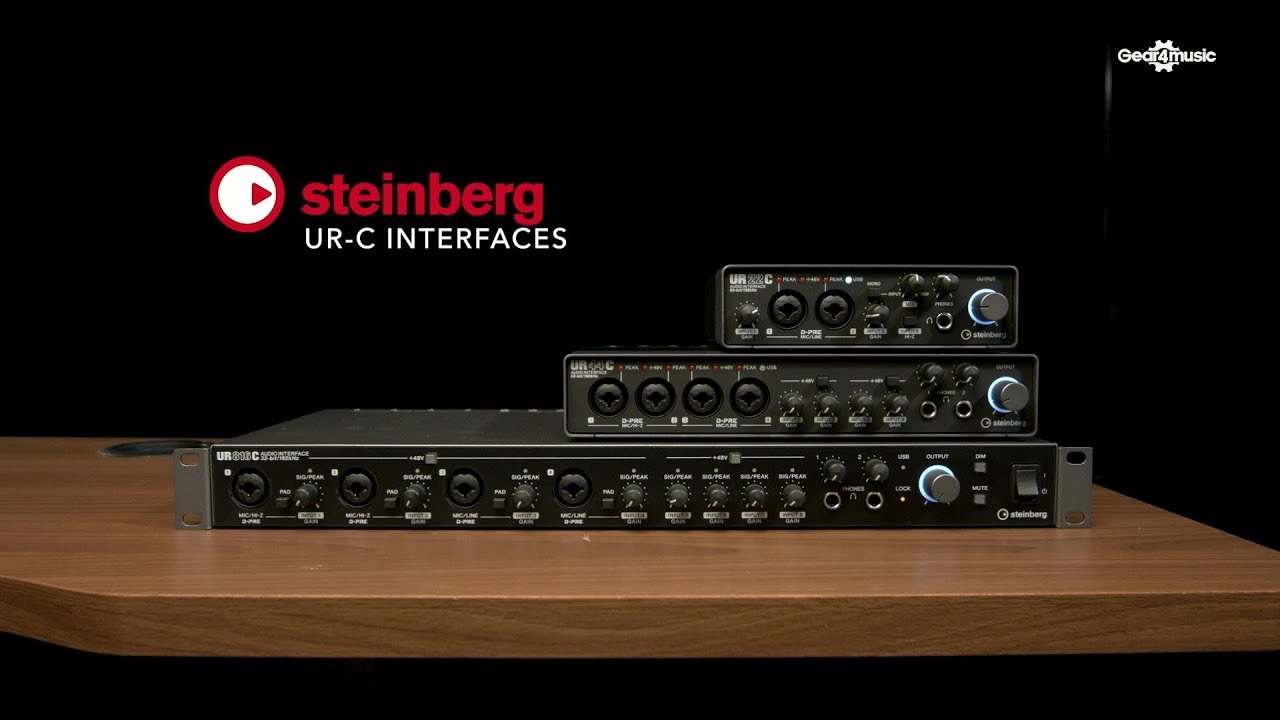 Steinberg UR-C Interfaces Overview | Gear4music