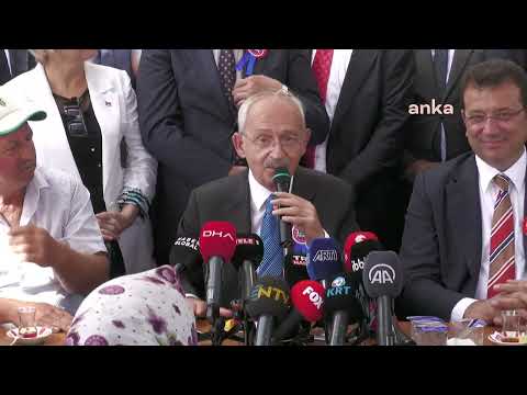 CHP Genel Başkanı Kemal Kılıçdaroğlu, İstanbul'da; Silivri Seymen Köyü Ziyaretinde Konuşuyor