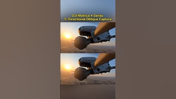 How Does the Matrice 4 Series Elevate Drone Mapping? Watch 5-Directional Oblique Capture in action!
