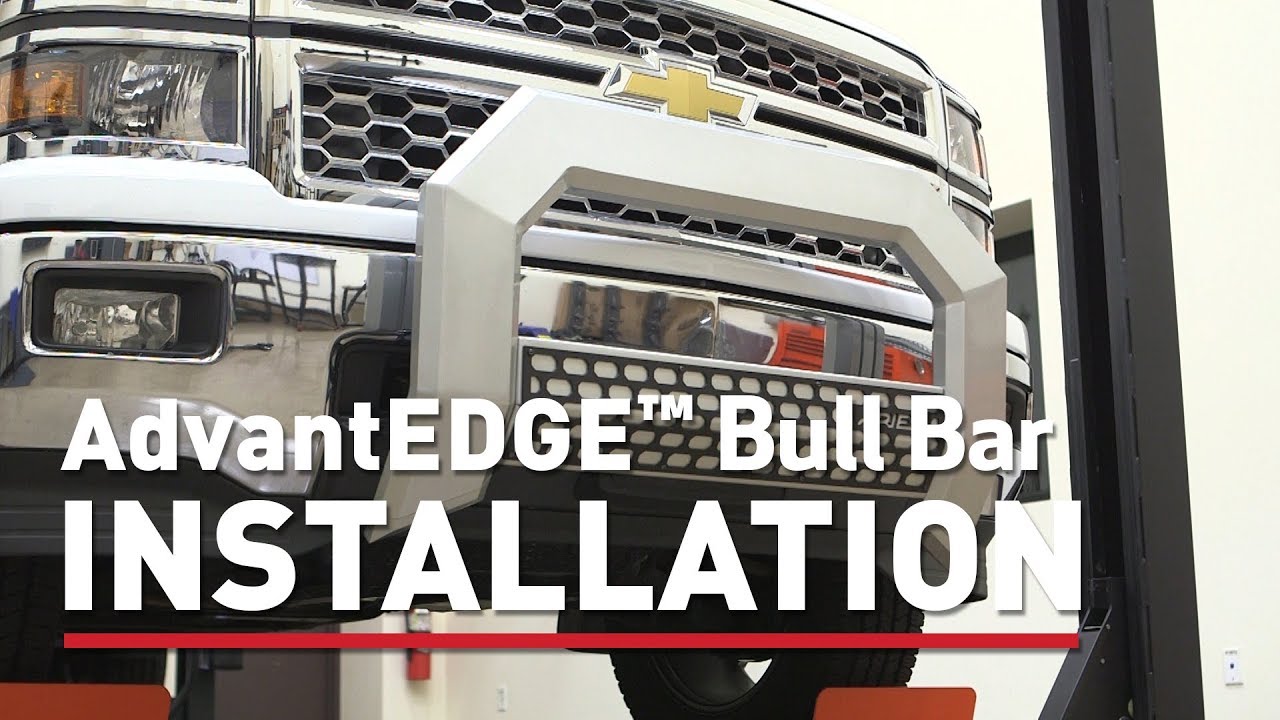 ARIES Bull Bar Install AdvantEDGE™ Bull Bar on Silverado 1500