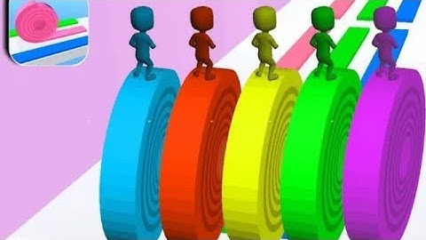 LAYERS ROLL All Levels Gameplay walkthrough mobile Game iOS, Android New update Alltrailer Level Z96