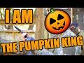 The Pumpkin King! | Pumpkin Carving Under Fire!