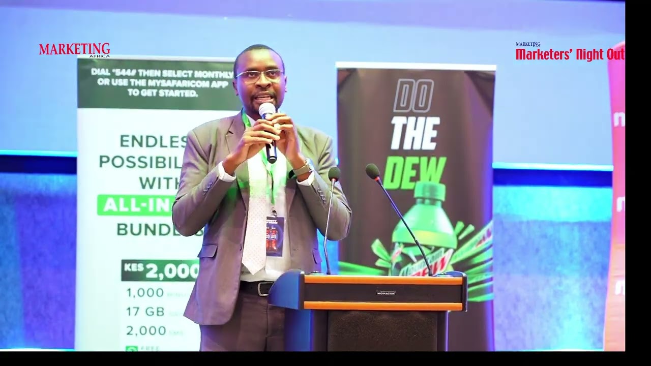 Enock Mokaya on Passive Audience Measurement and Post Campaign Analysis Marketers Night Out Nairobi