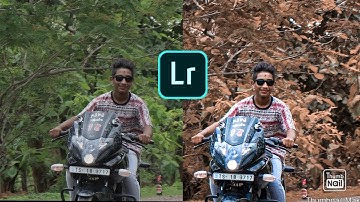How to edit moody brown Lightroom mobile tutorial