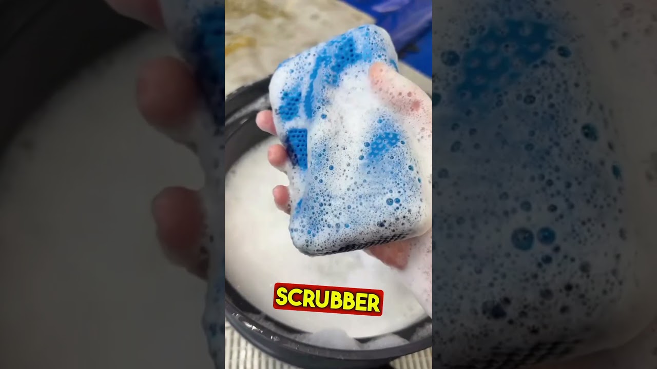 Clay Scrubber x TRC is perfect for contamination defects in paint and remove bugs. 🛒Shop Now Online