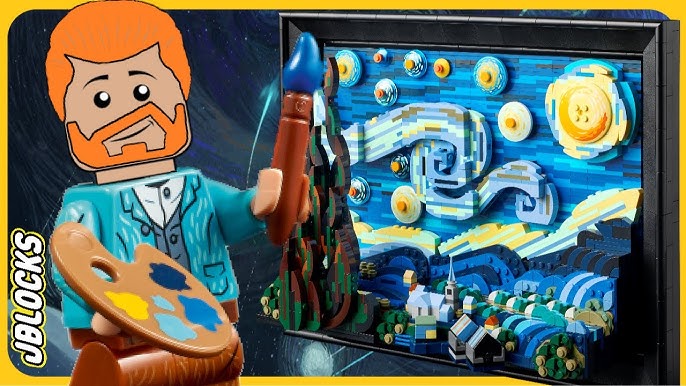 Lego Ideas 21333 La Notte Stellata di Van Gogh. Una vera OPERA D'ARTE 