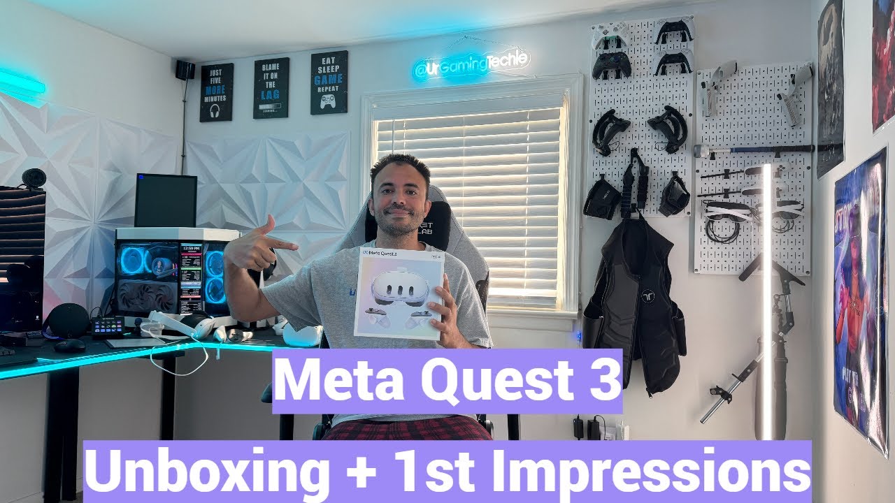 Oculus / Meta Quest 3 Unboxing + First Impressions - Did Not Expect ...