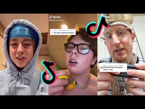Diamond Tester Tik Tok Meme Compilation ICEEE 🧊🥶