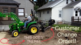 A Typical Day at Bulldog - Emergency Stump Grinding!