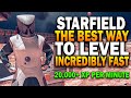 Starfield, The BEST Way To LEVEL INCREDIBLY FAST! Starfield Best Outpost XP Farm