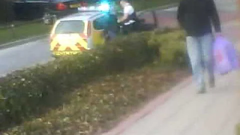 Wayne Todman Getting arrested.