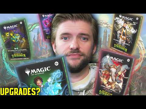 Strixhaven Commander Decks Upgrades & Cuts