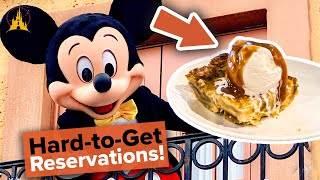 How to snag difficult dining reservations at Disney World