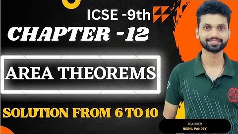 Area Theorem, chapter 12 Op Malhotra class 9 solutions