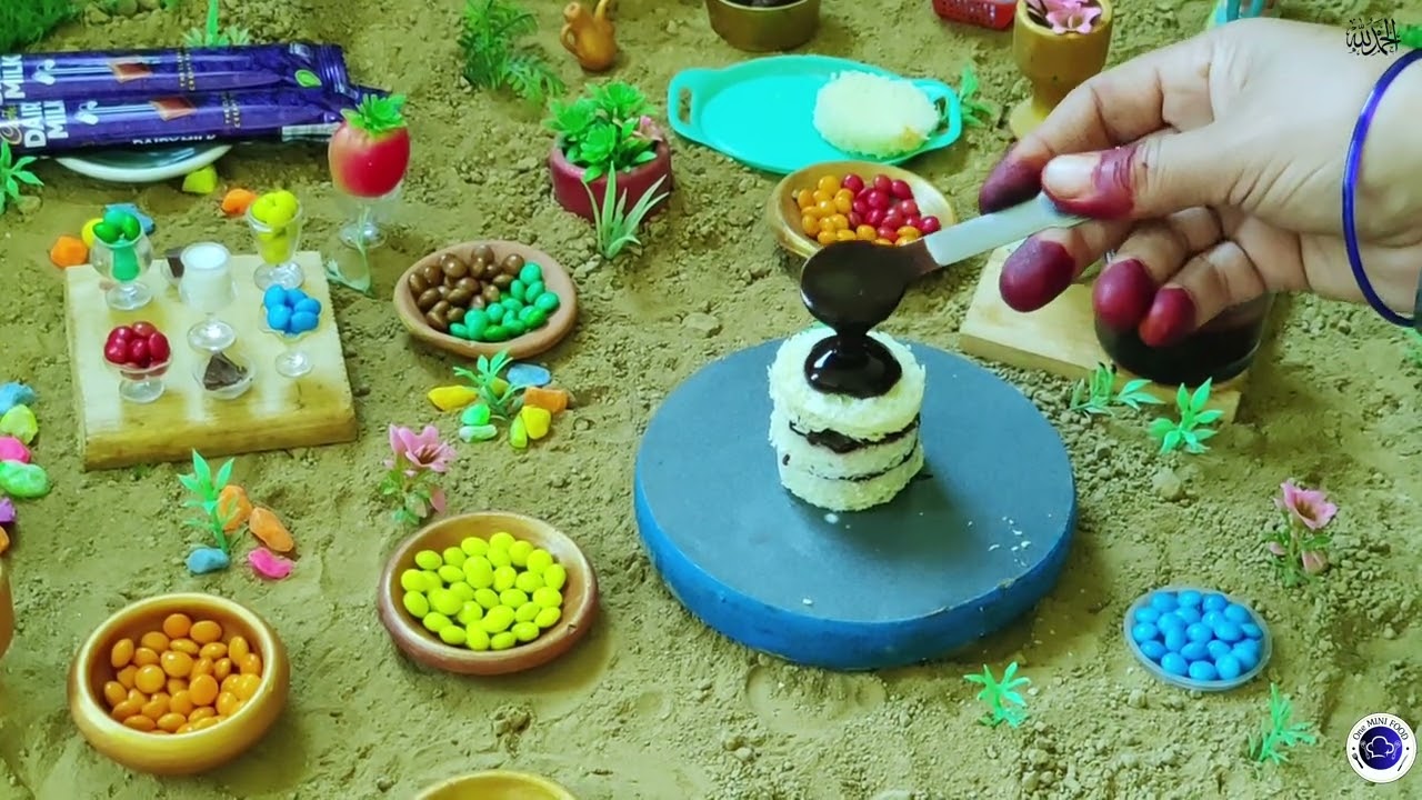 Bread Chocolate Cake | 5 min Bread Cake | Bread Cake Recipe Without Oven | Miniature |One Mini Food