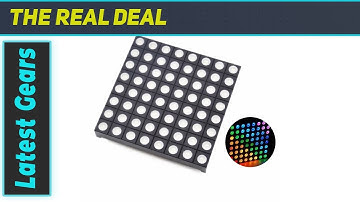 HiLetgo 8x8 Matrix RGB LED Common Anode Full Colour LED Review for Arduino