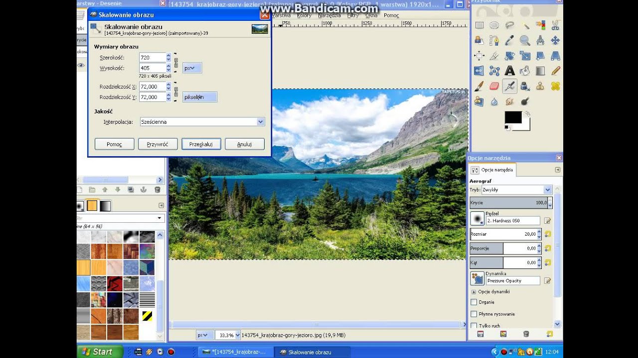 Jak Zmienic Rozmiar Zdjecia W Programie Gimp Youtube