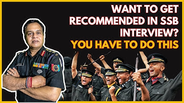 Expert Advice for SSB Interview Aspirants to Get Recommended | From the point of view of a soldier