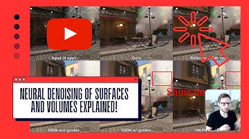 Revolutionizing Computer Graphics: Neural Denoising of Surfaces and Volumes Explained!