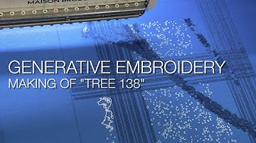 From Code to Fabric: Making a Generative Embroidery (Tree 138)