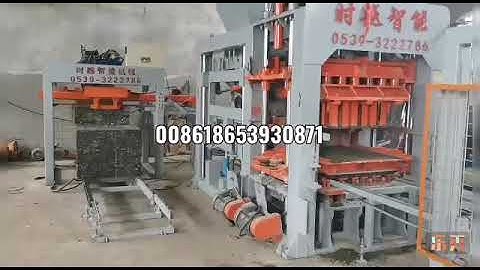 QT8-15  BLOCK MACHINE  CUSTOMER  WORKSITE  VIDEO