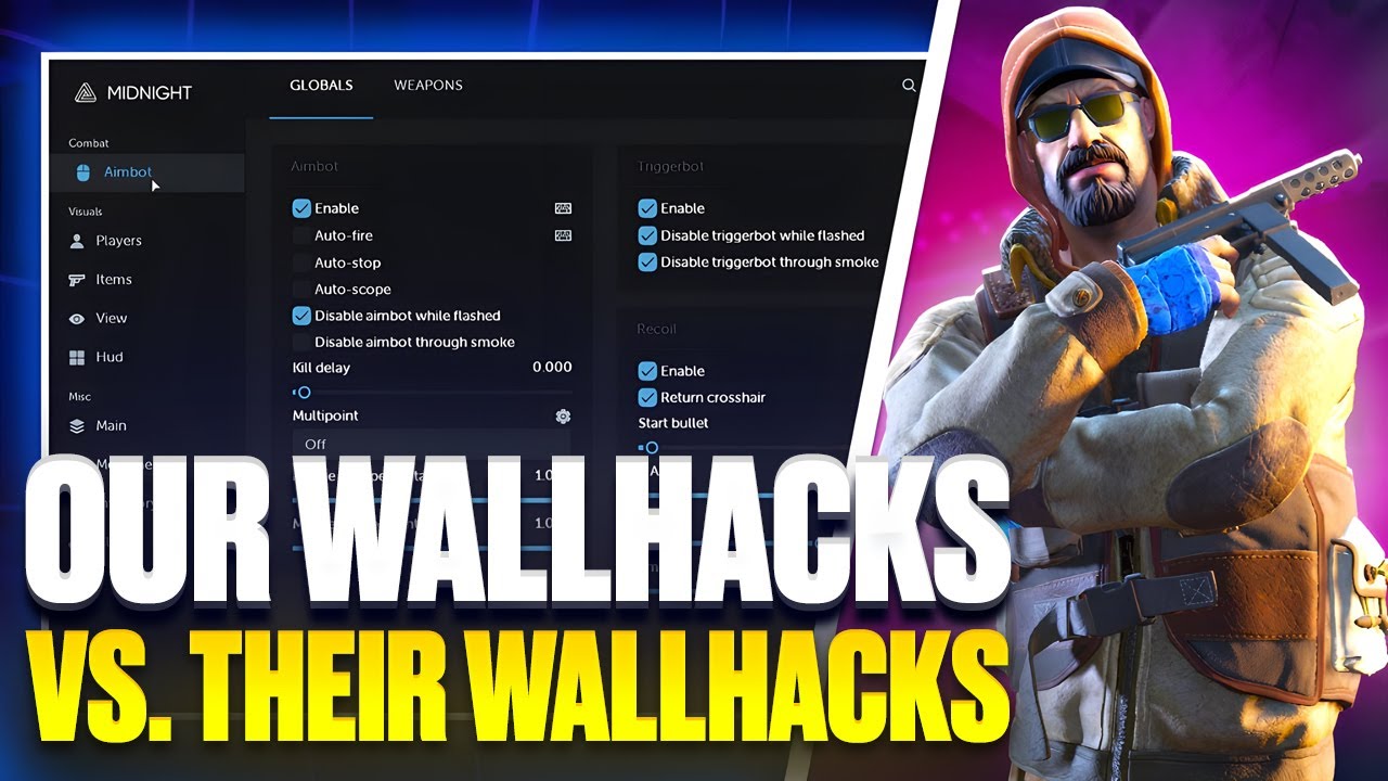 I Tested Midnight.im Wallhacks vs Enemy Cheats in CS2 Competitive!