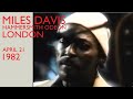 Miles Davis- April 21, 1982 Hammersmith Odeon, London [audio version] Note: NOT April 20- see notes!