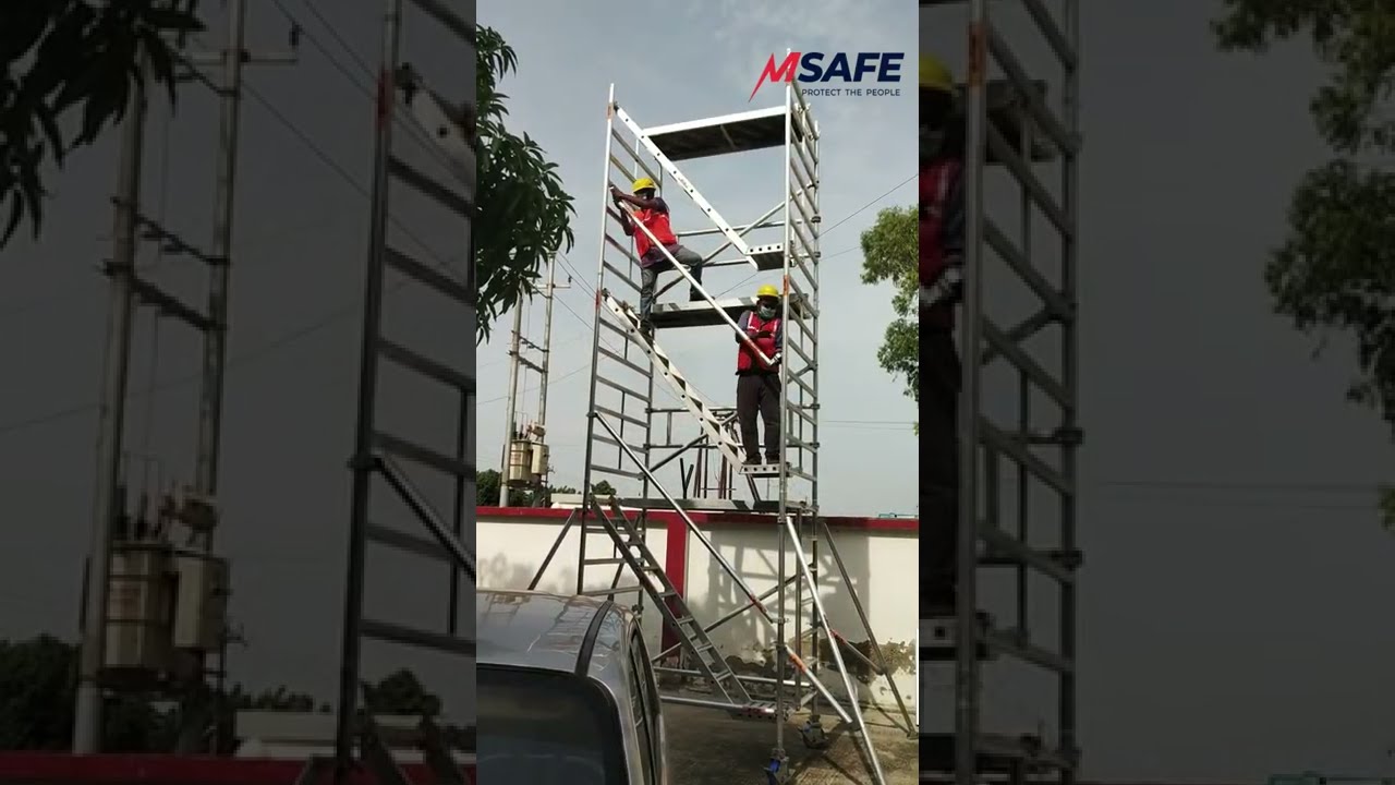 Aluminium Scaffold Erection MSafe