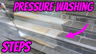 Pressure Washing Steps