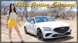 Drop Dead Gorgeous, but is it Fast? // 2022 Genesis G70 3.3T Review