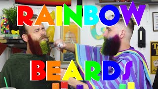 Rainbow PRIDE Beards!!
