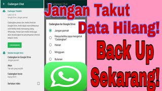 Cara backup data whatsapp di android ...