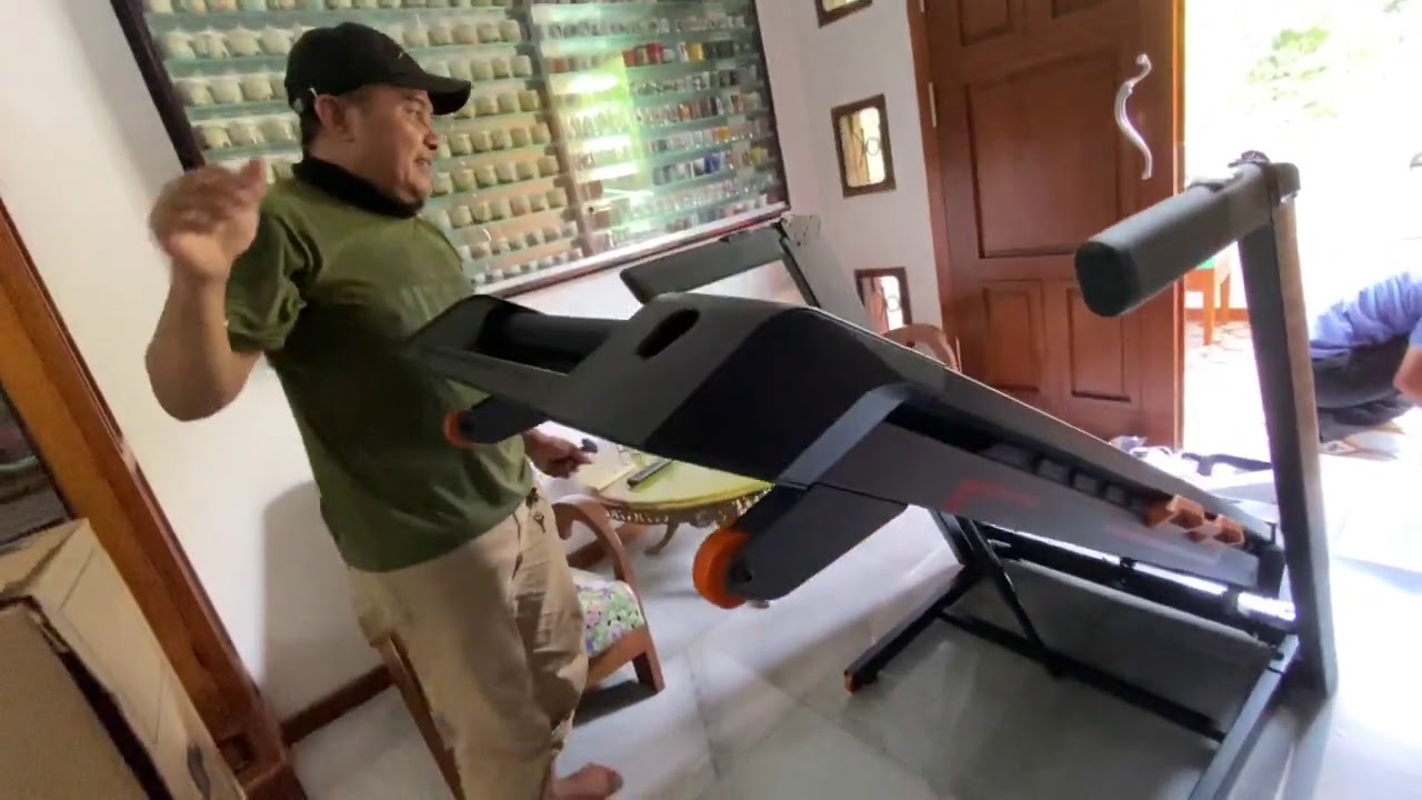 Cara instalasi treadmill KETTLER Track S6 YouTube