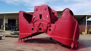A Quick Look at Our Dredge Clamshell Bucket Repair Job