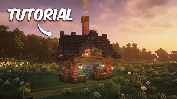 Minecraft: Cozy Brick House For Build and No Music 🧱🏠 [ Tutorial ]