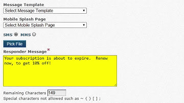 Ultra SMS Script - Autoresponders