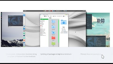 KaOs New Beta 2016.09 - Serious KDE Focus