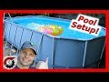 Costco Pool Setup: Bestway Oval Pool