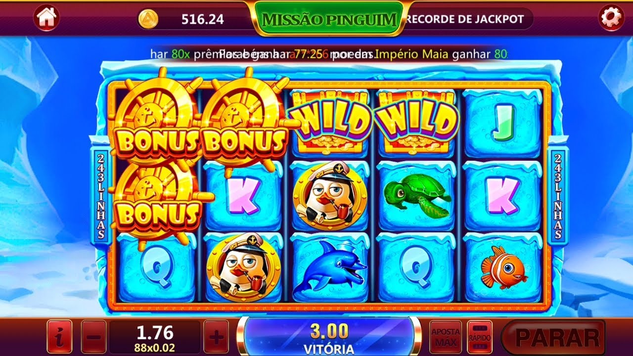MISS\u00c3O PINGUIM \ud83d\udc27\ud83e\uddca RIQUEZA SLOTS \ud83e\udd11\ud83e\ude99 PEGANDO B\u00d4NUS\ud83e\udd11\ud83e\ude99 CASSINO COM B\u00d4NUS DE ...
