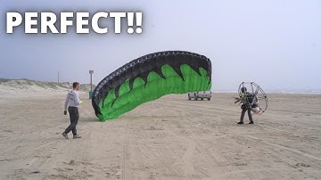 72 Year Old Pilot Nails PERFECT Paramotor Launch!!