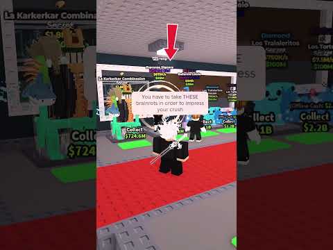 Impressing My Crush In Steal A Brainrot