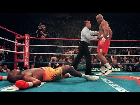 George Foreman vs. Michael Moorer - Highlights